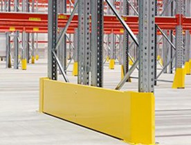 Elemente de protecţie pentru capătul rafturilor